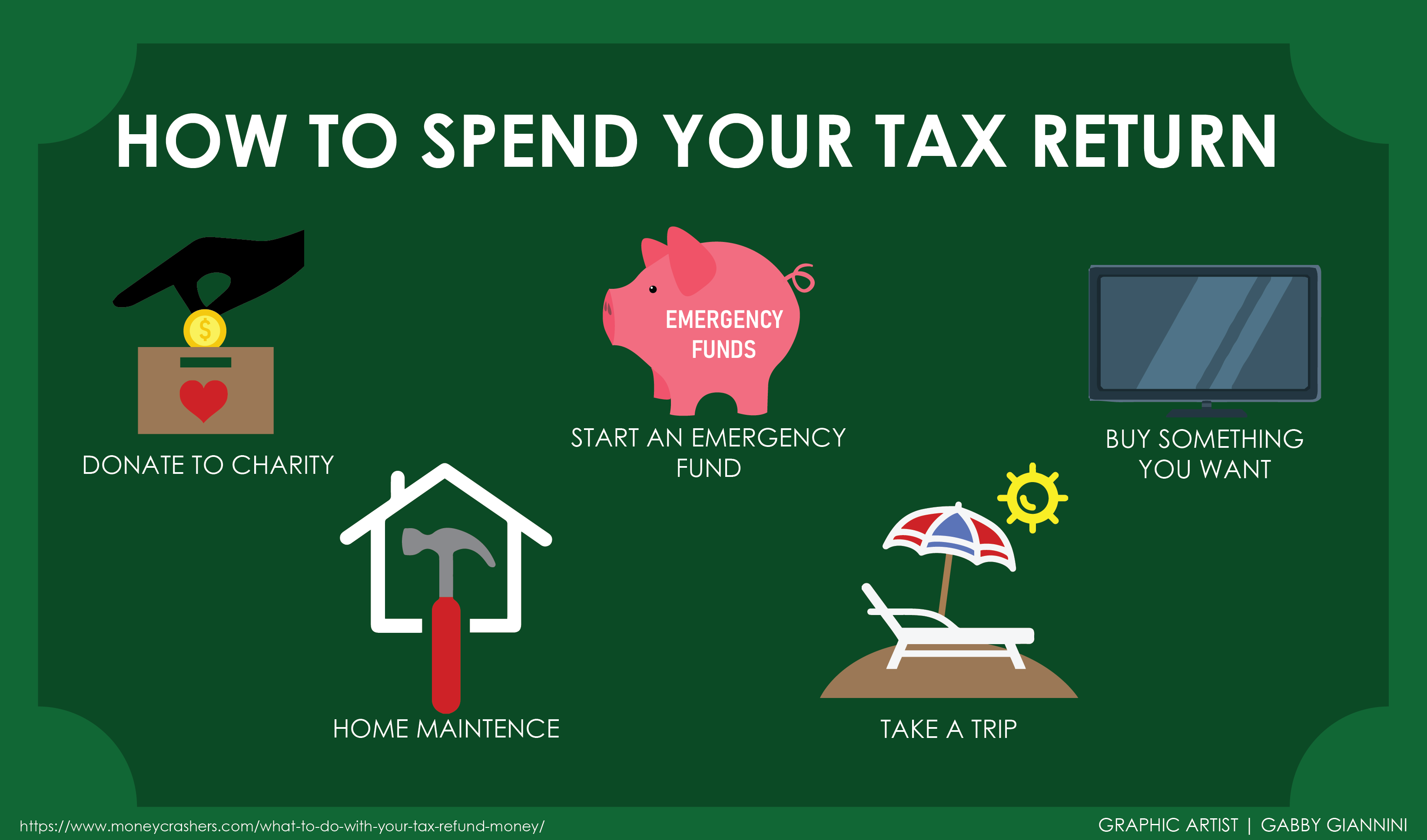 The Exponent - Tax Return Graphic