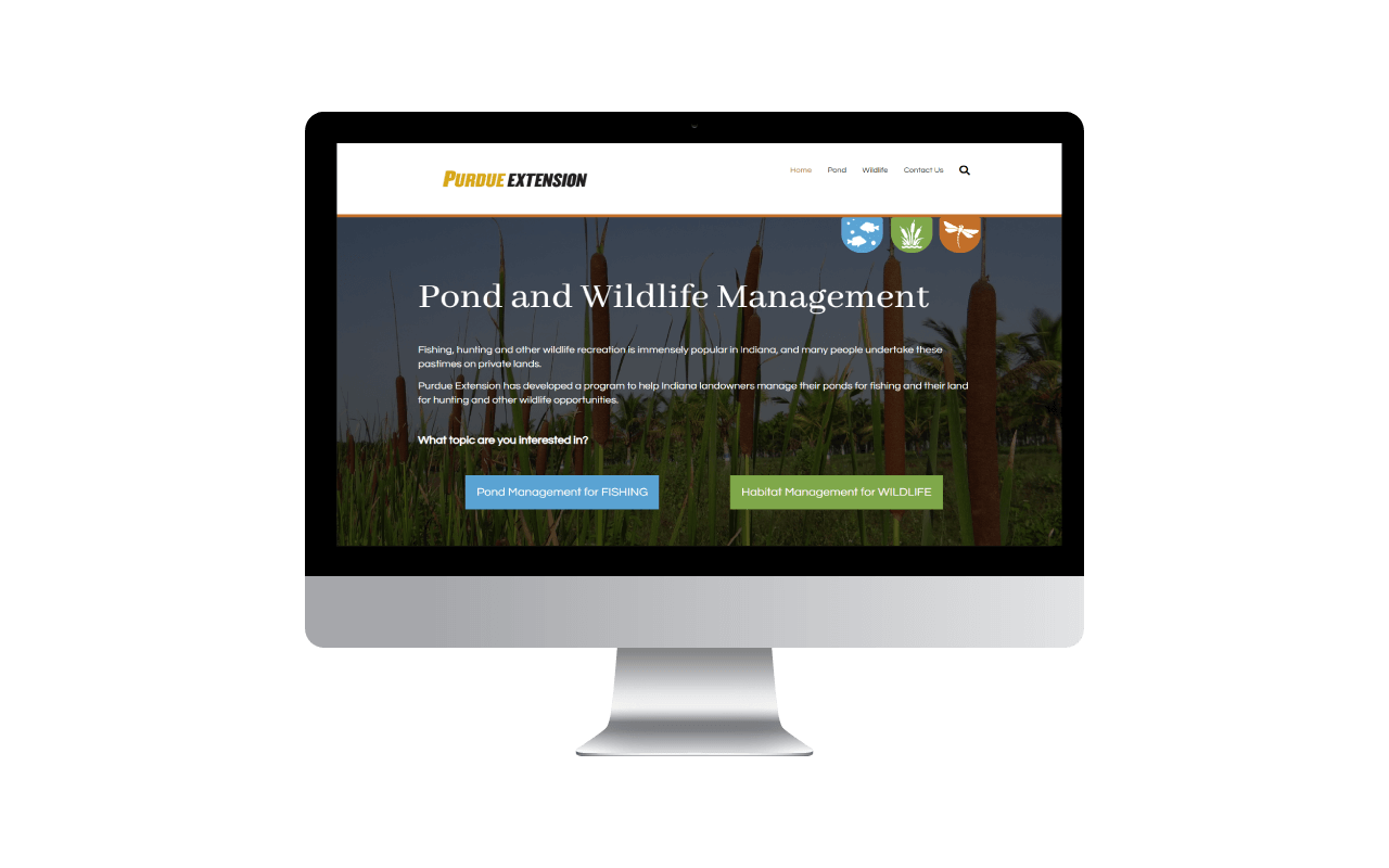 Pond & Wildlife Website